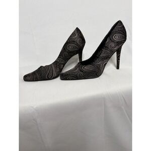 Colin Stuart Paisley Jacquard Pointed Toe Stilettos Womens 7